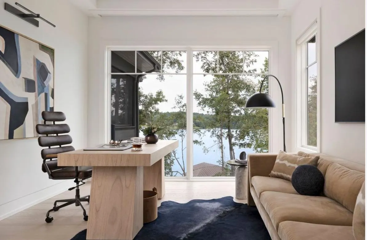 WFH Office Design Trends, Part 1: Color, Architectural Details, Layers